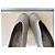 Prada Asymmetric Peep Toe Ankle Booties Grau - Ansicht 5