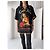 Camicia Pin Up 100% Seta Dolce & Gabbana Nero - vista 5