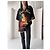 Camicia Pin Up 100% Seta Dolce & Gabbana Nero - vista 6