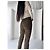 Jeans de cintura alta con estampado de leopardo Fendi Crudo - vista 7