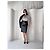 Loewe Vintage Leder Bleistiftrock Schwarz - Ansicht 2