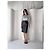 Loewe Vintage Leder Bleistiftrock Schwarz - Ansicht 3