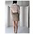 Gonna mini plissettata MM6 Margiela Marrone - vista 7