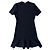 Balenciaga Seidenmischung Rüschendress