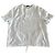 Adolfo Dominguez white linen short sleeve shirt size XL