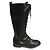 Botas Vic Matié de cuero negro