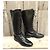 Botas Vic Matié de cuero negro - vista 2