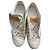 Louis Vuitton Monogramm Sneaker Weiß Kunstpelz