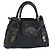 Chloé Borsa a mano in pelle Chloe Victoria 2 vie nera Auth am6849