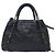 Chloé Borsa a mano in pelle Chloe Victoria 2 vie nera Auth am6849 - vista 2