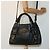Chloé Borsa a mano in pelle Chloe Victoria 2 vie nera Auth am6849 - vista 23