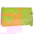 LOUIS VUITTON Monogram Vernis Lexington Accessory Pouch Beige M91010 Auth 90076 Patent leather  ref.1681972