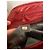 Chanel Boston Bowling Tasche Lammleder Rot - Ansicht 7