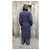 Abrigo impermeable Burberry de gabardina de algodón morado Morado oscuro - vista 2