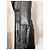 abrigo de flor de cuero Alberta Ferretti talla 38 Negro - vista 13