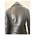 abrigo de flor de cuero Alberta Ferretti talla 38 Negro - vista 15
