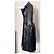 abrigo de flor de cuero Alberta Ferretti talla 38 Negro - vista 3