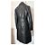 abrigo de flor de cuero Alberta Ferretti talla 38 Negro - vista 6