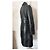 abrigo de flor de cuero Alberta Ferretti talla 38 Negro - vista 7