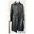 abrigo de flor de cuero Alberta Ferretti talla 38 Negro - vista 8