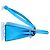 Borsa Hermès Kelly Sellier 25 in pelle Courchevel blu Blu chiaro - vista 11