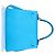 Borsa Hermès Kelly Sellier 25 in pelle Courchevel blu Blu chiaro - vista 12