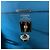 Borsa Hermès Kelly Sellier 25 in pelle Courchevel blu Blu chiaro - vista 9