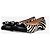 Salvatore Ferragamo Schwarze Zebra Carolina Pony-Haar Ballettschuhe - Größe EU 36 - Ansicht 2