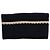 Bouchra Jarrar Strickschal mit Marineknopf-Detail Marineblau - Ansicht 3