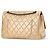 Chanel Gold Reissue 2.55 in pelle di vitello invecchiata Double Flap 227 D'oro - vista 2
