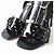 Sandali Shake Line da donna Louis Vuitton neri - vista 6