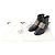 Hermès Botas de Tobillo de Cuero HERMES Medor Collier de Chien Negro Oro - vista 2