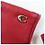 Guantes de cuero y lana rojos para mujer COACH - vista 6