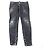 Calça jeans preta DSQUARED2 para mulheres - vista 2