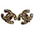 Cambon Orecchini Chanel a clip oro perla e strass Gold hardware  - vista 1