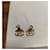 Cambon Orecchini Chanel a clip oro perla e strass Gold hardware  - vista 10