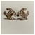 Cambon Orecchini Chanel a clip oro perla e strass Gold hardware  - vista 2
