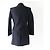 Hermès HERMES schwarze Woll-Nylon-Doppelreiherjacke - Ansicht 4