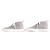 Tênis mid-top em lona Thom Browne cinza 8 - vista 3