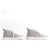 Tênis mid-top em lona Thom Browne cinza 8 - vista 4