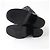 Botas largas de cuero y tweed Chanel G39614 negras - vista 6