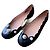Bailarinas Gucci de piel negra 36IT Negro