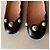 Bailarinas Gucci de piel negra 36IT Negro - vista 5