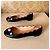 Bailarinas Gucci de piel negra 36IT Negro - vista 7