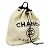 Chanel Deauville Strohhut-Rucksack Weiß Marineblau - Ansicht 2