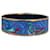 Pulsera Hermès Familia Pato Esmalte Azul Oro Multicolor Gold hardware  - vista 1