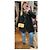 Abrigos SAINT LAURENT T.FR 38 Lana Negro - vista 2