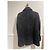 Abrigos SAINT LAURENT T.FR 38 Lana Negro - vista 4