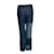 Chloé, jeans de patchwork en azul  - vista 3