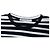 T By Alexander Wang T de Alexander Wang, top de cuello redondo a rayas Blanco Azul - vista 5